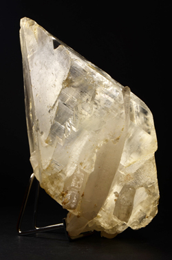 Quartz in Gypsum - Niccioletta Mine, province of Grosseto, Tuscany, Italy